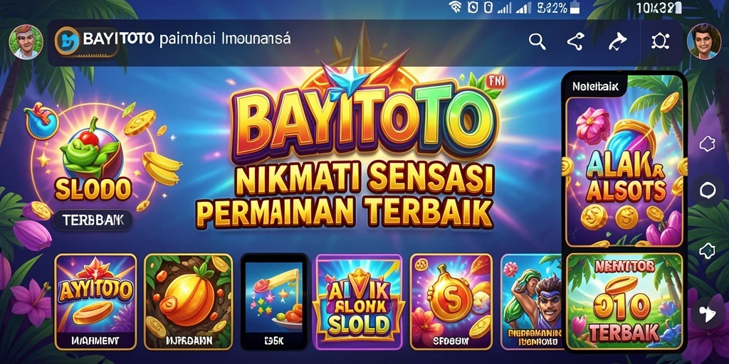 Tampilan menarik dari gameplay Slot BAYITOTO yang mendebarkan.