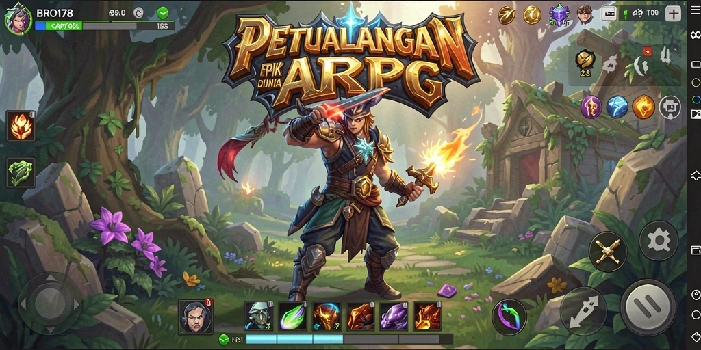 Tampilan terkini gameplay BRO178 yang memukau di dunia ARPG.
