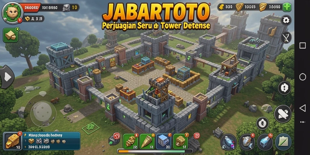 Tampilan gameplay seru dan menegangkan di JABARTOTO