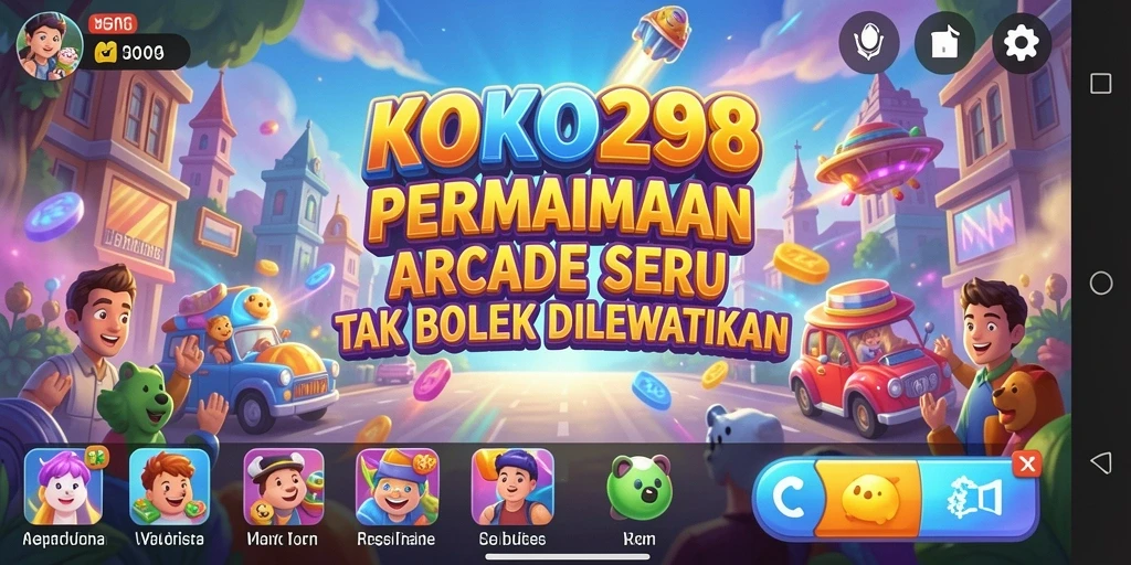 Tampilan gameplay KOKO288 yang menampilkan aksi seru dan tantangan menarik.