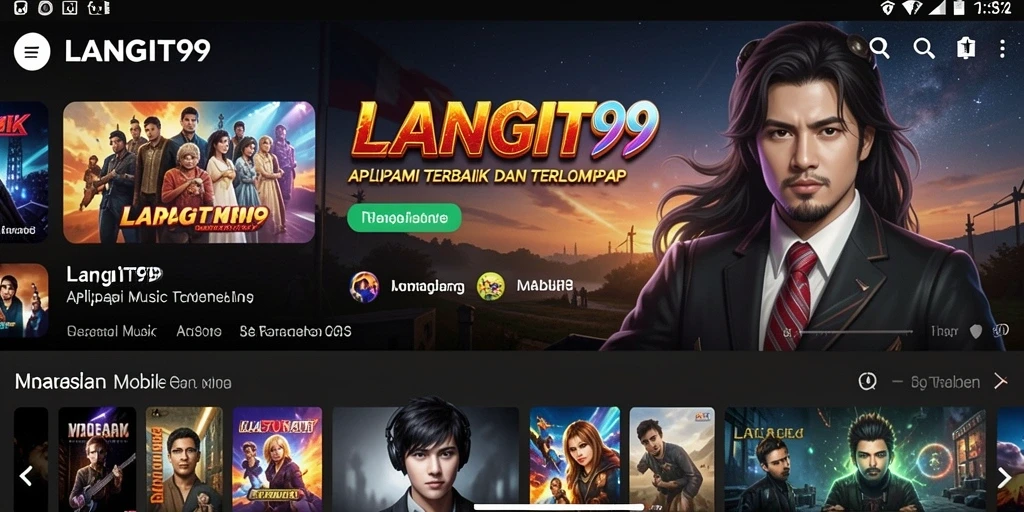 Tampilan gameplay LANGIT99 yang penuh warna dan interaktif.