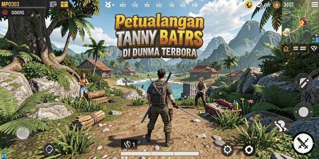 Tangkapan layar MPO303 menampilkan momen eksplorasi di dunia terbuka.