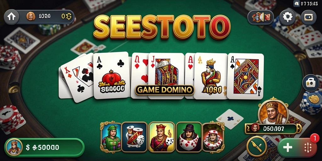 Tampilan gameplay SESETOTO yang menarik dan mendebarkan.