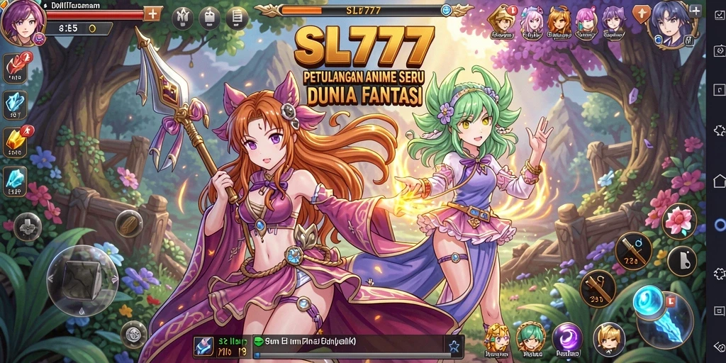 Screenshot gameplay SL777 yang menunjukkan karakter dalam aksi.